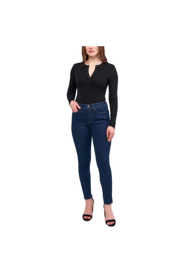 Jeans da donna 7/8 pantaloni vita alta jeans a tubo skinny tubo crepe Jeans da donna 7/8 pantaloni vita alta jeans a tubo skinny tubo crepe