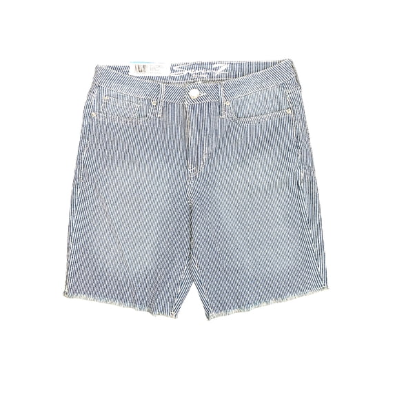 Seven7 Women's Stretch 9" Inseam Bermuda Short, Fray Hem (Revitalist, 14)