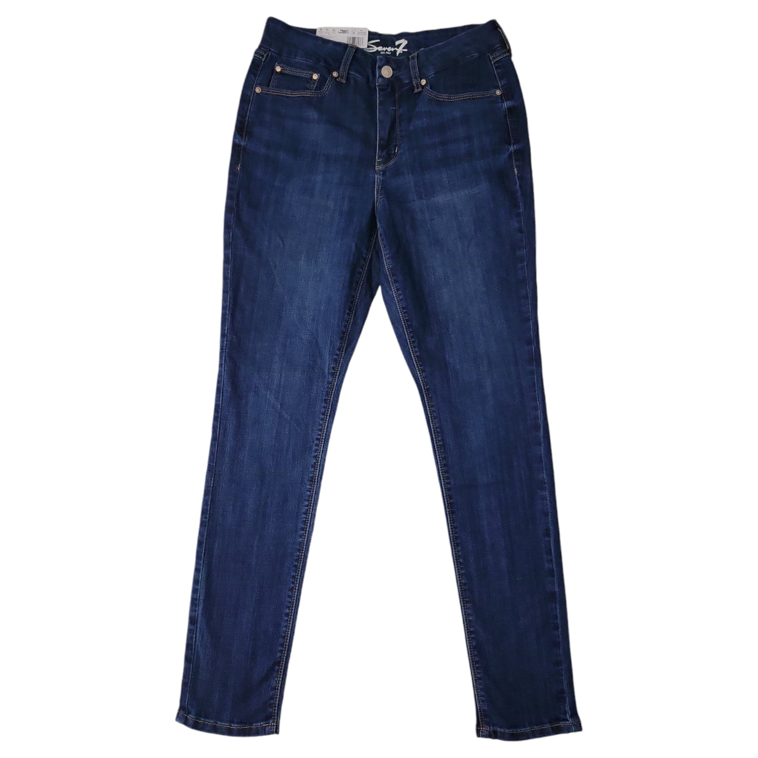 Seven7 Women's High Rise Skinny Jeans, Tummy Control, Slimming