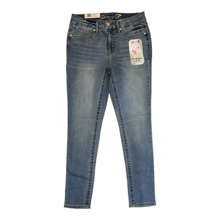 Seven7 Women's Tummyless High Rise Skinny Jeans, Slimming Control - Main Image