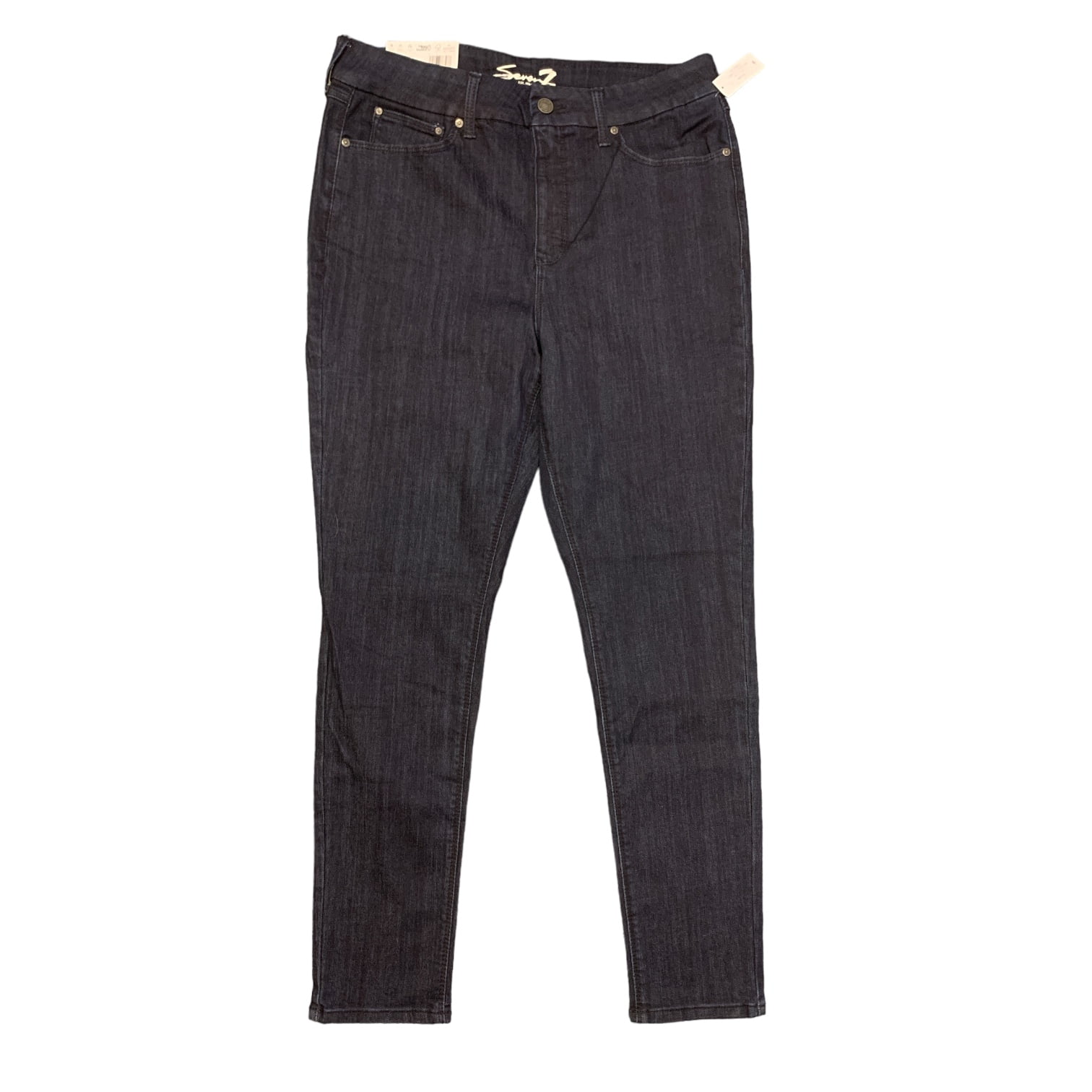Security Code Panel Skinny Seven7 Women's Tummyless High Rise Slimming Control Panel Skinny Jeans ...
