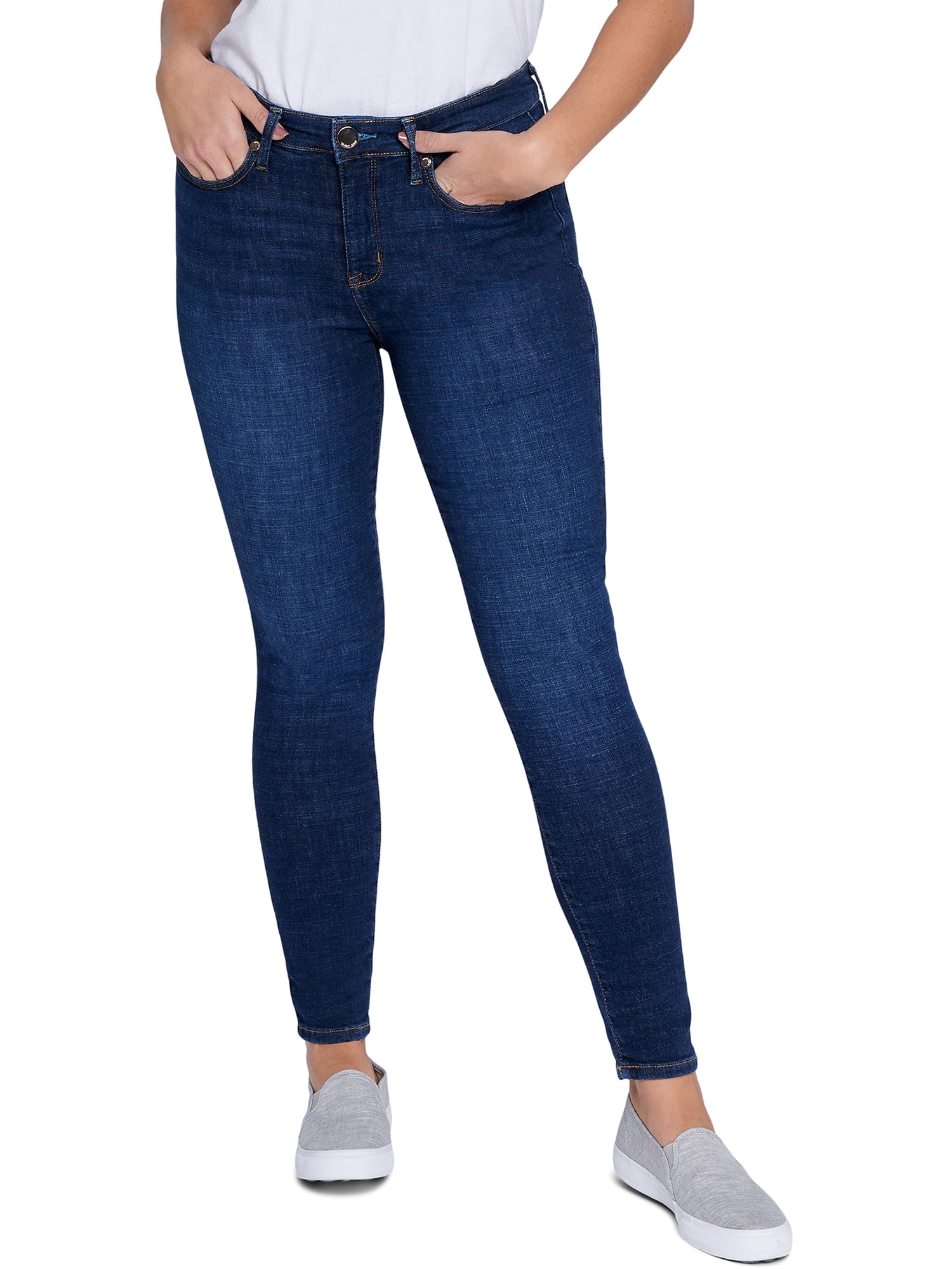 Seven7 Women's Ultra High Rise Booty Shaper Jeans 