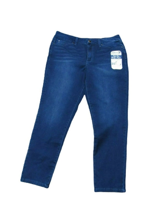 Womens High Rise Booty-Shaper Skinny Jean in Society, Size 8