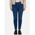 thumbnail image 1 of Seven7 Womens Slim Straight Jean High Rise 8 Birch, 1 of 3