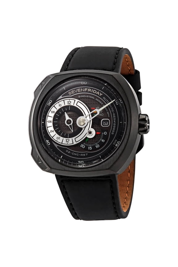 Q-Series Black Dial Automatic Men's Watch Q3/05