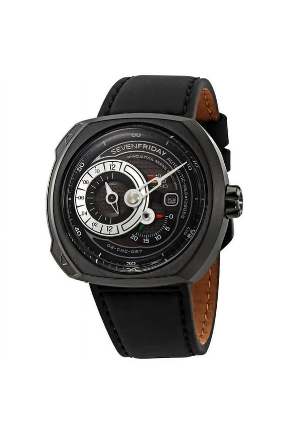 Q-Series Black Dial Automatic Men's Watch Q3/05