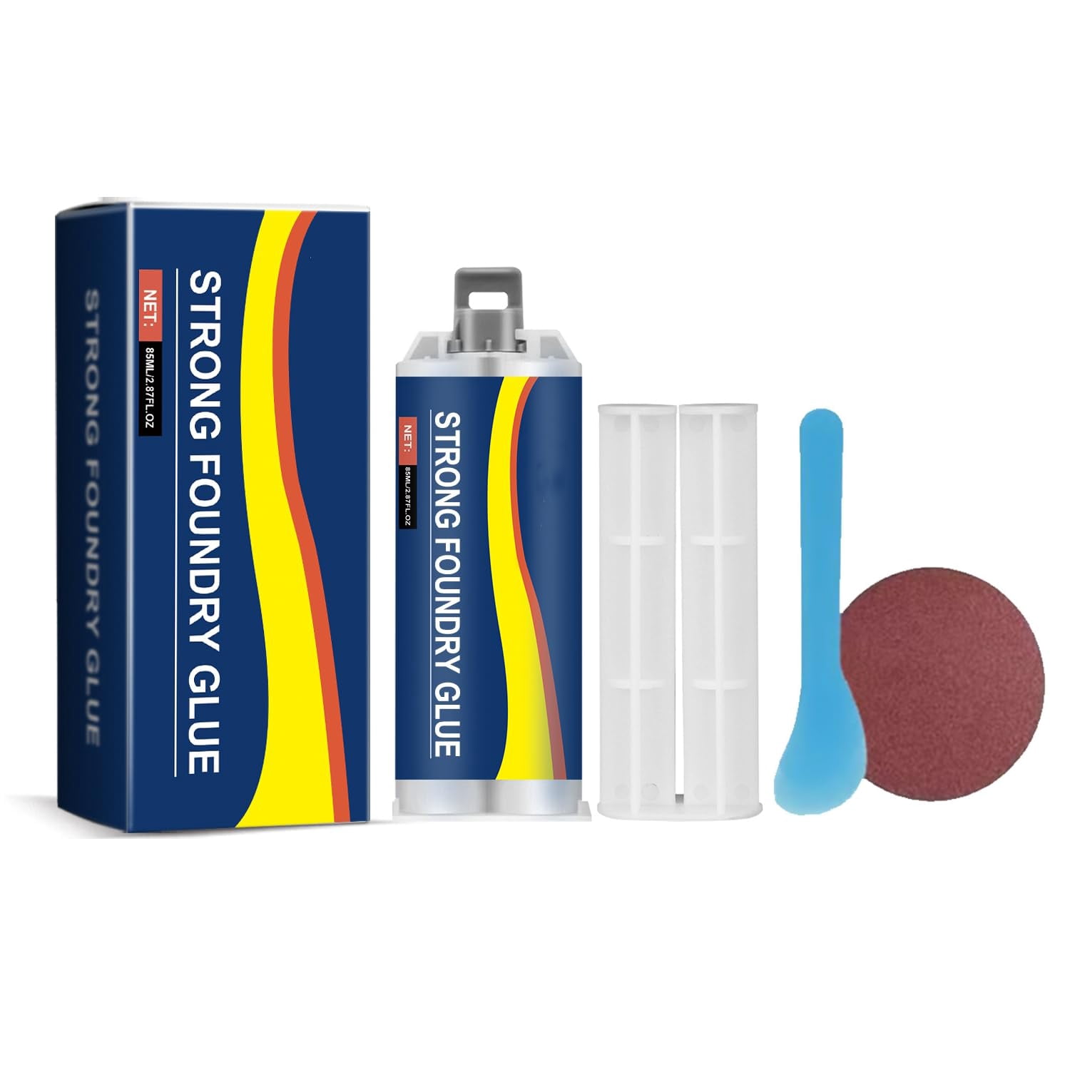Sevengreen Strong Foundry Glue,Strong Foundry Glue for Metal,strongs Foundry glues,Metal Repair glues, strongs Casting Welding Filler for Metals Defects and Repairs 1PCS