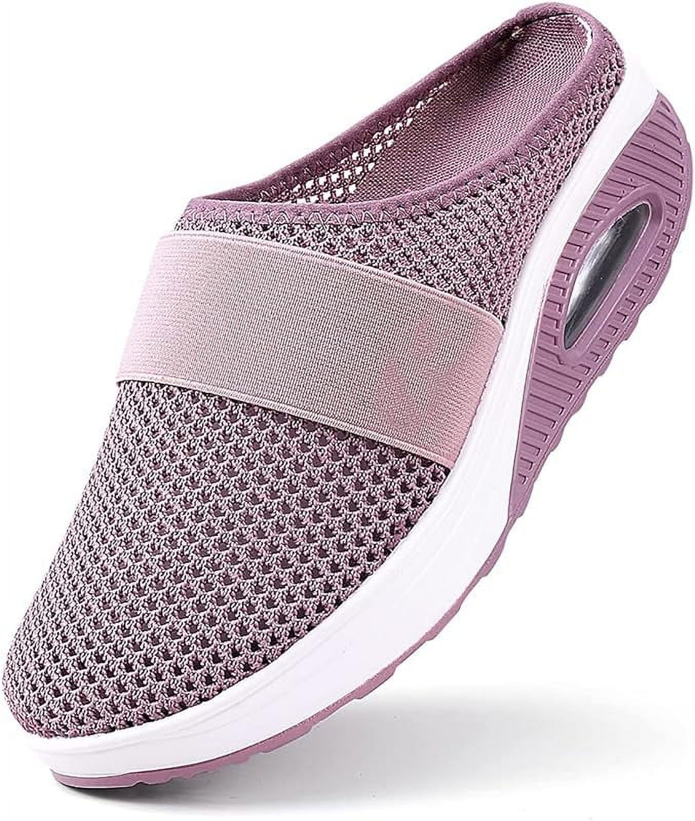 Women Air Cushion Slip-On Walking Shoes Orthopedic Diabetic Walking