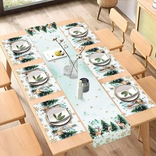 Christmas Ornament Table Runner