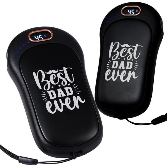 Sevenstars 2 Pack Magnetic Rechargeable Hand Warmers 5000mAh Power Bank Portable Pocket Heater Christmas Gifts for Dad