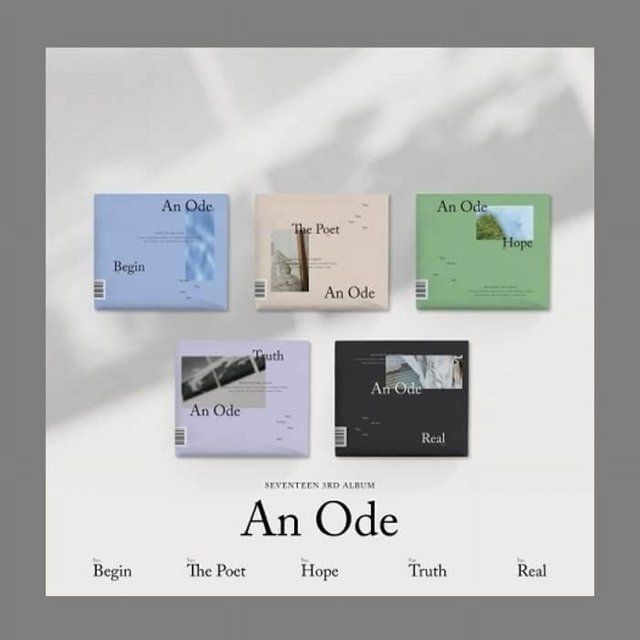 Seventeen 'An Ode' 3rd Regular Album Random Version CD+104p PhotoBook+