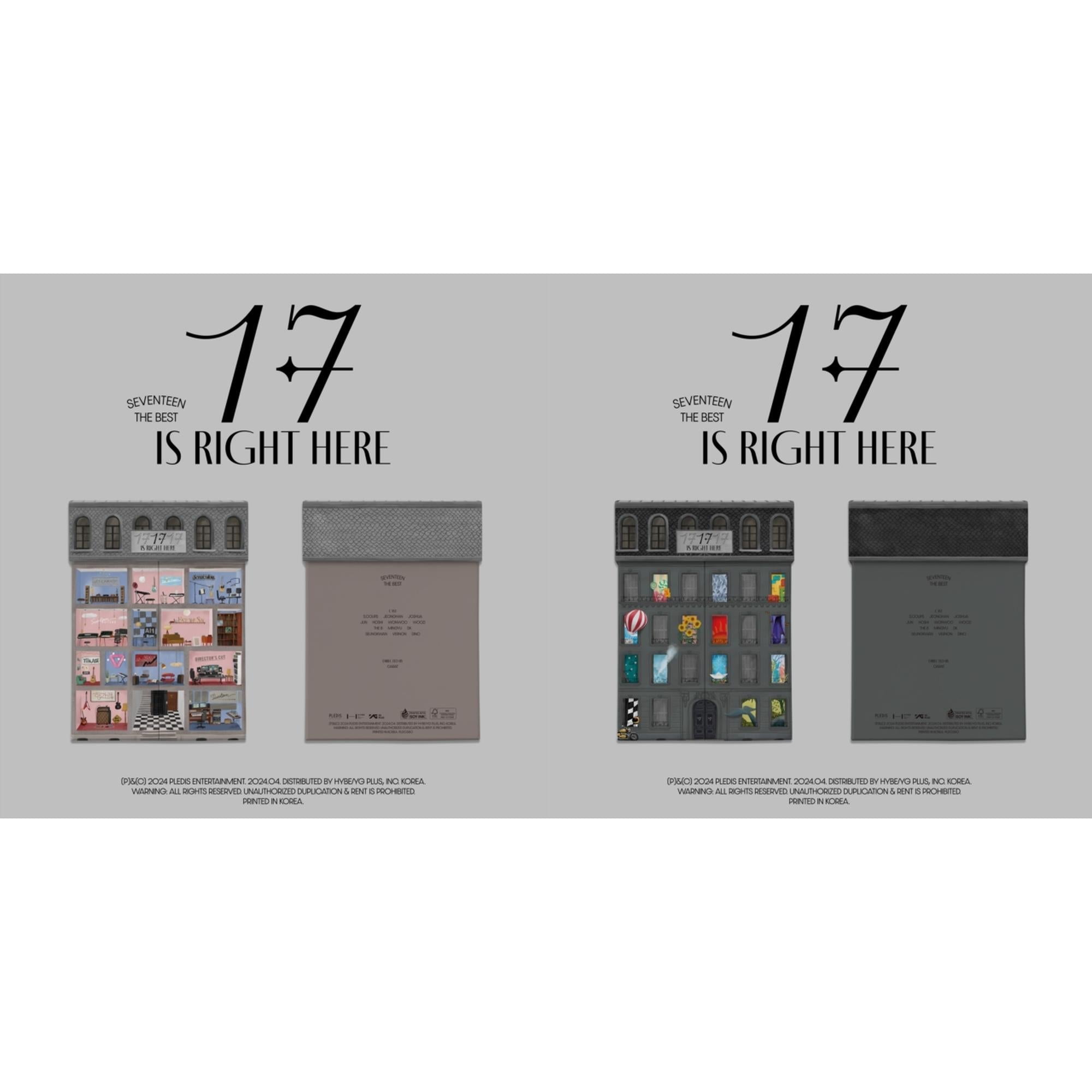 SEVENTEEN 17 IS RIGHT HERE ラキドロ ツタヤ ドギョム CD SEVENTEEN 17 IS RIGHT HERE ラキドロ ツタヤ ドギョム CD