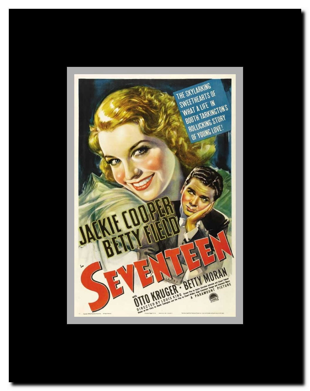 Seventeen Framed Movie Poster