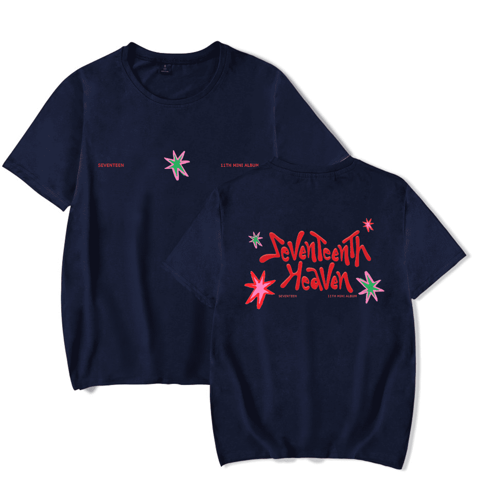 Seventeen Heaven Merch T-shirt Kpop Unisex Short Sleeve
