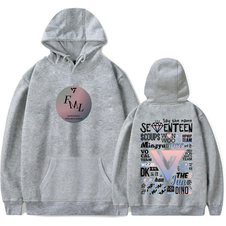 Seventeen Hoodie KPOP Merch Winter Men Women Long Sleeve