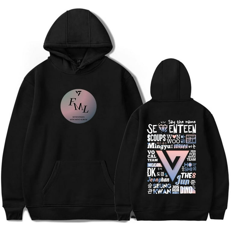 Seventeen Hoodie KPOP Merch Winter Men Women Long Sleeve