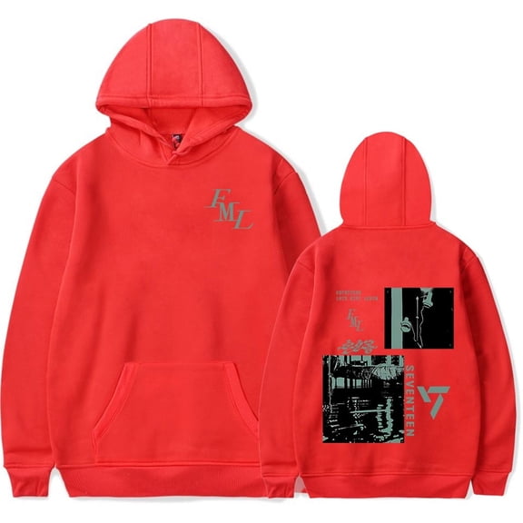 Seventeen Merch Hoodie Winter Men Women Fashion Print Hooded Long Sleeve Sweatshirt Streetwear