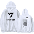 thumbnail image 1 of Seventeen Merch Logo Hoodie Unisex Men Women Long Sleeve Pullover Kpop Graphic Tops, 1 of 5
