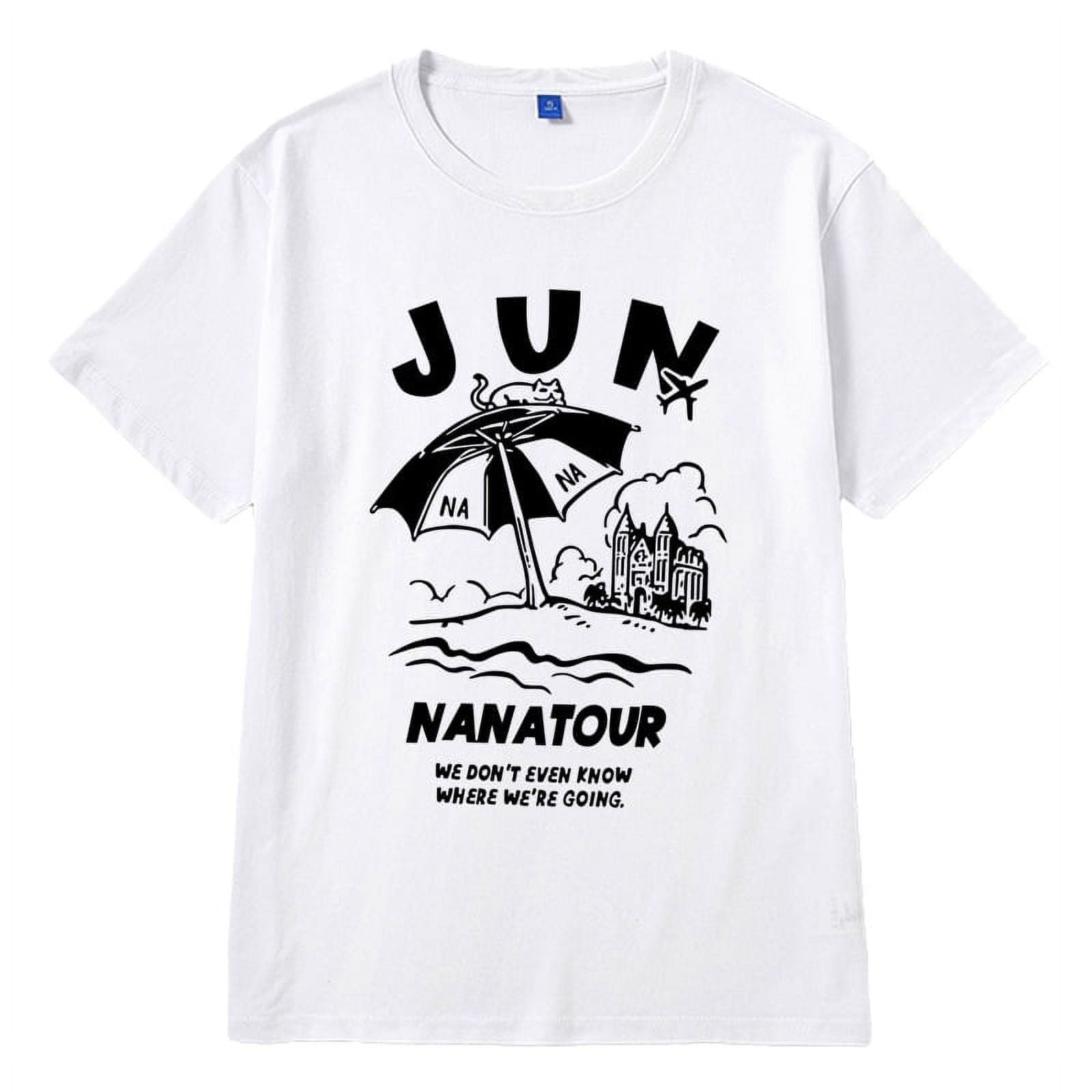 Seventeen T-shirt Short Sleeve Nanatour Merch K pop Music