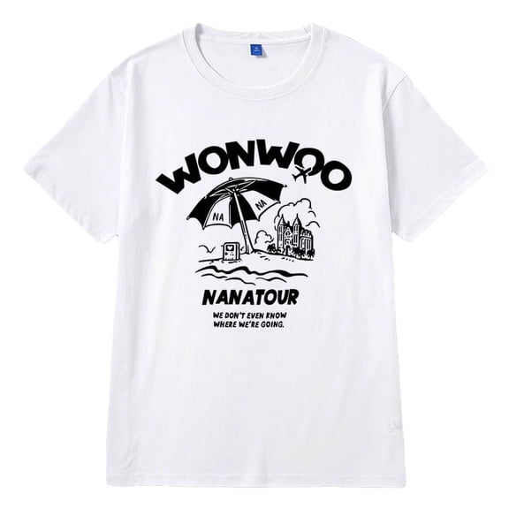 Seventeen Merch T-shirt Short Sleeve Nanatour Merch Cover Kpop Music Harajuku Jeonghan Hoshi Wonwoo For Fans T Shirt Tee