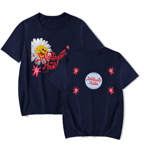 Seventeen New Merch T shirt Men Women Short Sleeve KPOP Fashion Top Tees