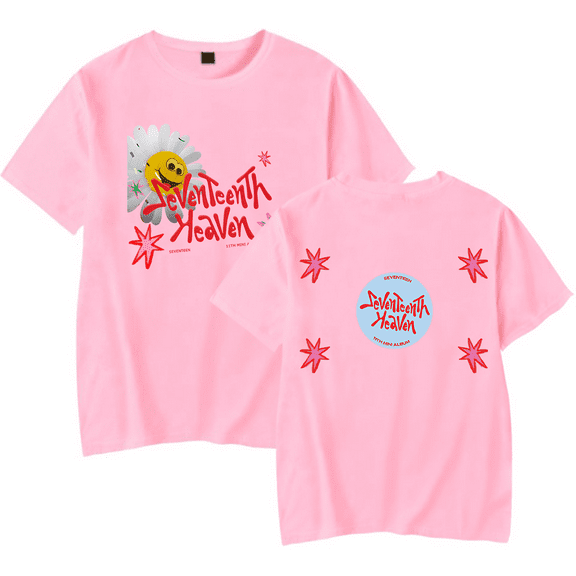 Seventeen New Merch T shirt Men Women Short Sleeve KPOP Fashion Top Tees