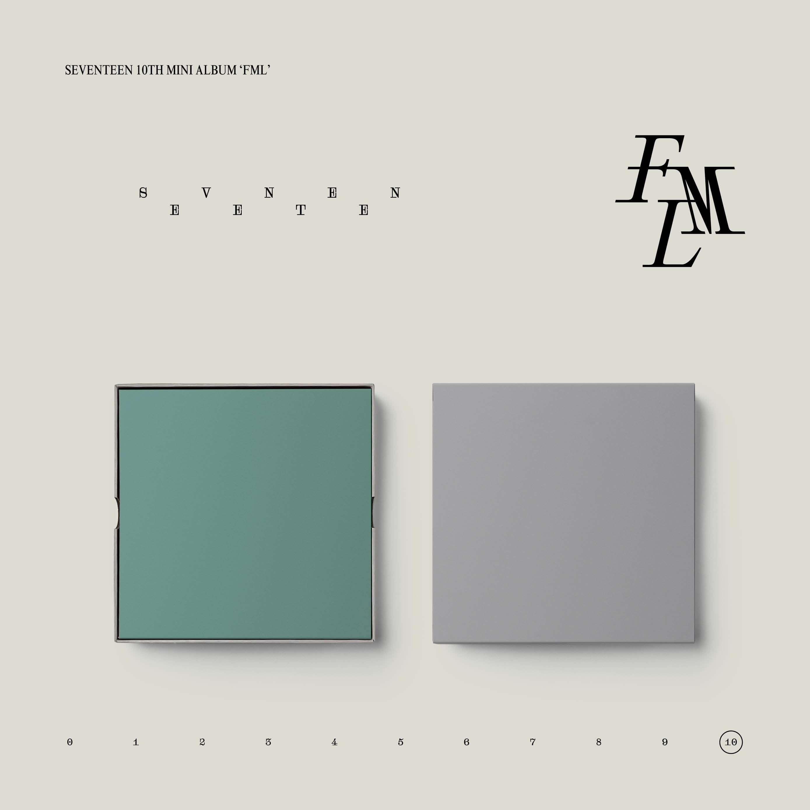 SEVENTEEN 直筆サイン「FML」ver.C CD SEVENTEEN 直筆サイン