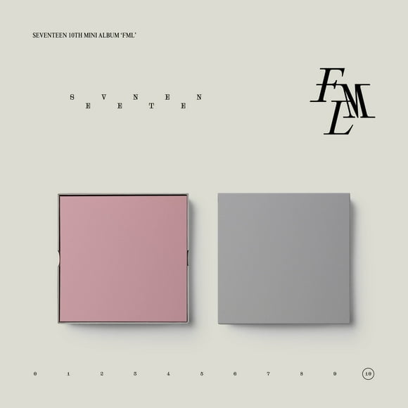 Seventeen - SEVENTEEN 10th Mini Album 'FML' (B Ver.) - Music & Performance - CD