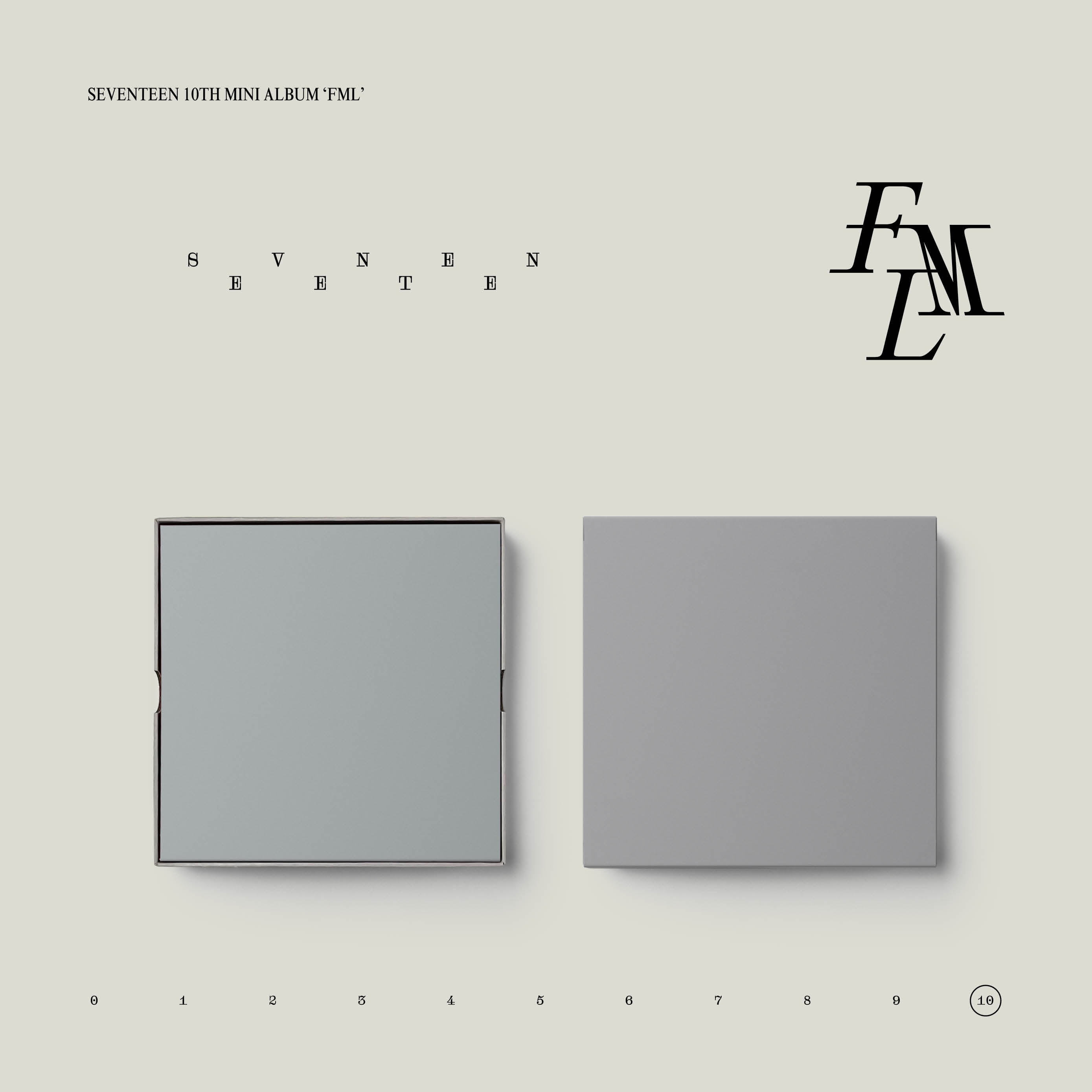 Seventeen - SEVENTEEN 10th Mini Album 'FML' (C Ver.) - Music