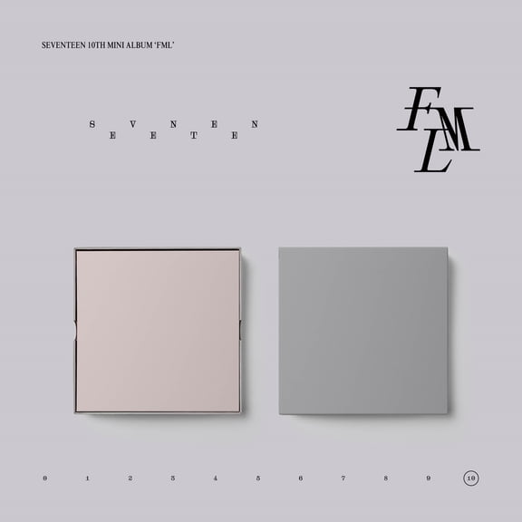 Seventeen - SEVENTEEN 10th Mini Album 'FML' (CARAT Version) - Music & Performance - CD
