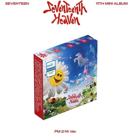 Seventeen - SEVENTEEN 11th Mini Album 'SEVENTEENTH HEAVEN' PM 2:14 Ver. (Walmart Exclusive) - Music & Performance - CD [Exclusive]