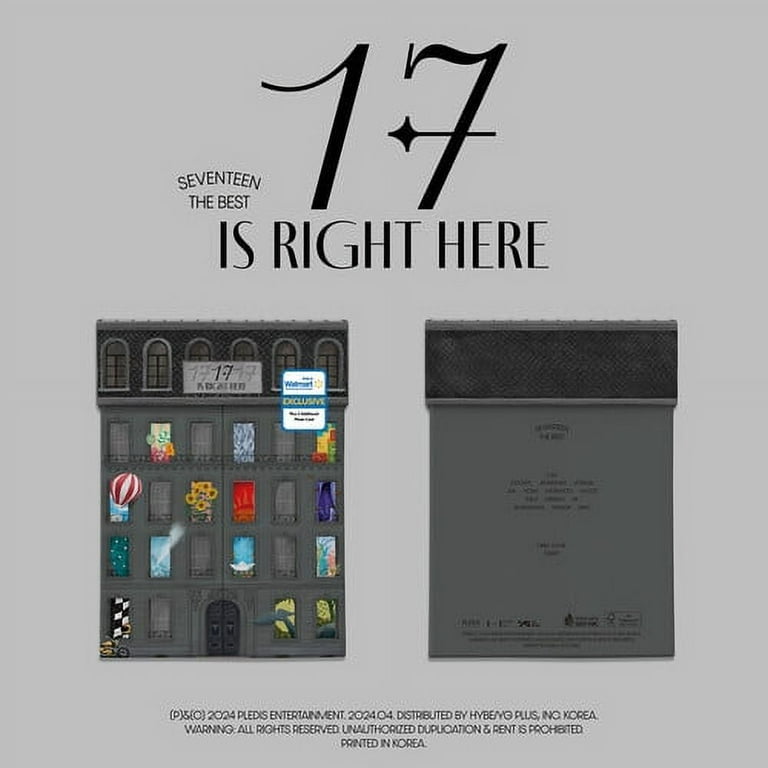 訳あり福袋 送料無料 セール わけあり 福袋 レディ Seventeen - SEVENTEEN BEST ALBUM '17 IS RIGHT HERE' [HERE K-POP/アジア