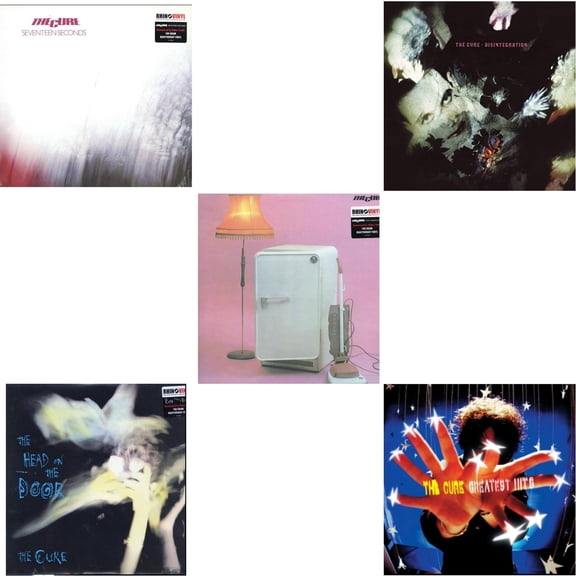 Seventeen Seconds (180G) & Head On The Door (180G) & Three Imaginary Boys (180G) & Disintegration & Greatest Hits (2LP)