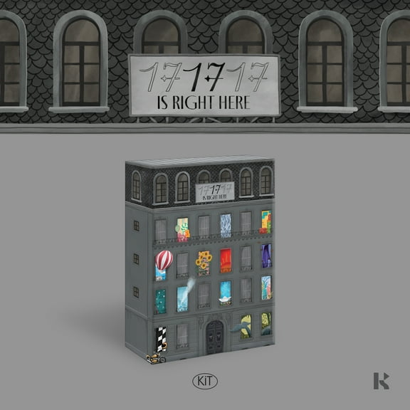 Seventeen - Seventeen Best Album '17 Is Right Here - Air Kit Album - incl. Credit Card, Postcard, 26pc Photocard Set, Selfie Photocard + Ball Chain - Music & Performance - CD