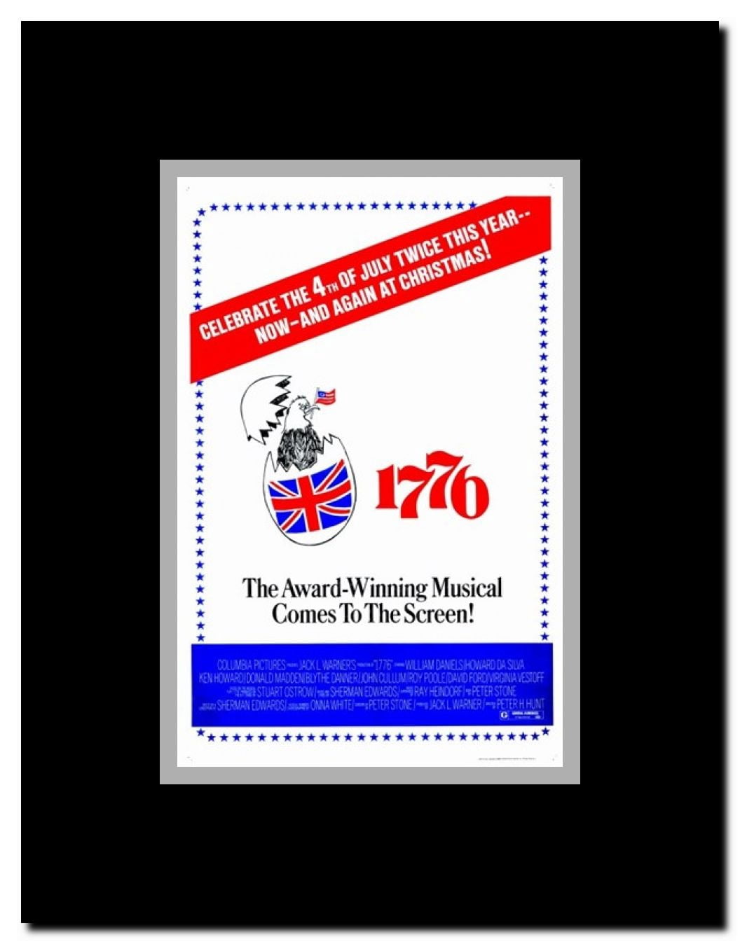 Seventeen-Seventy-Six (1776) Framed Movie Poster