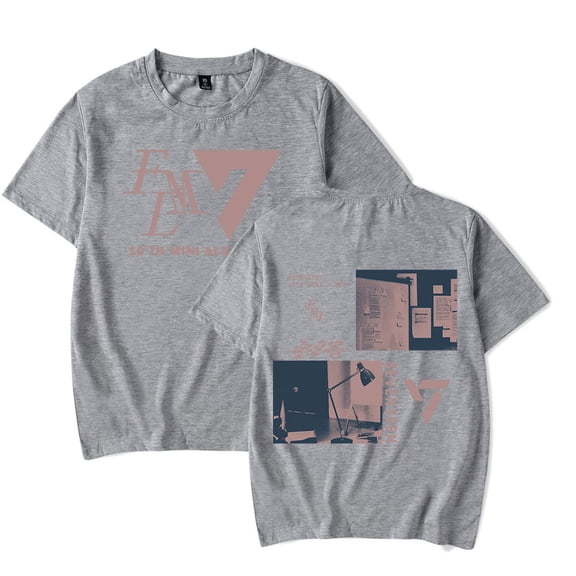 Seventeen T shirt KPOP Merch Fashion Print Short Sleeve Casual Tees Unisex