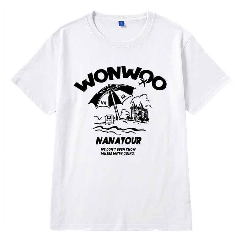 Seventeen T-shirt Short Sleeve Nanatour Merch K pop Music