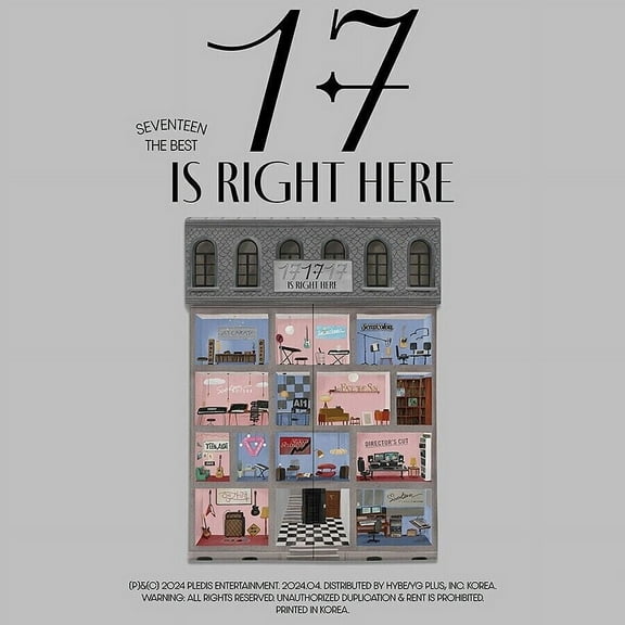 Seventeen - The Best Album (17 Is Right Here) (Hear Version) CD