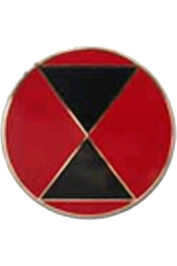 Seventh (7th) ARMY Infantry, U.S. Military Lapel / Hat Pin 7/8"D