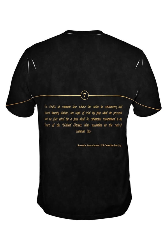 Seventh Amendment Us Constitution Mens T-Shirt All Over Print