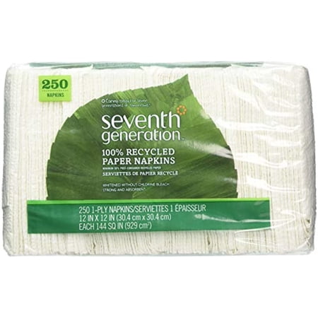 Seventh Generation 100% Recycled Napkins, Pack Of 1
