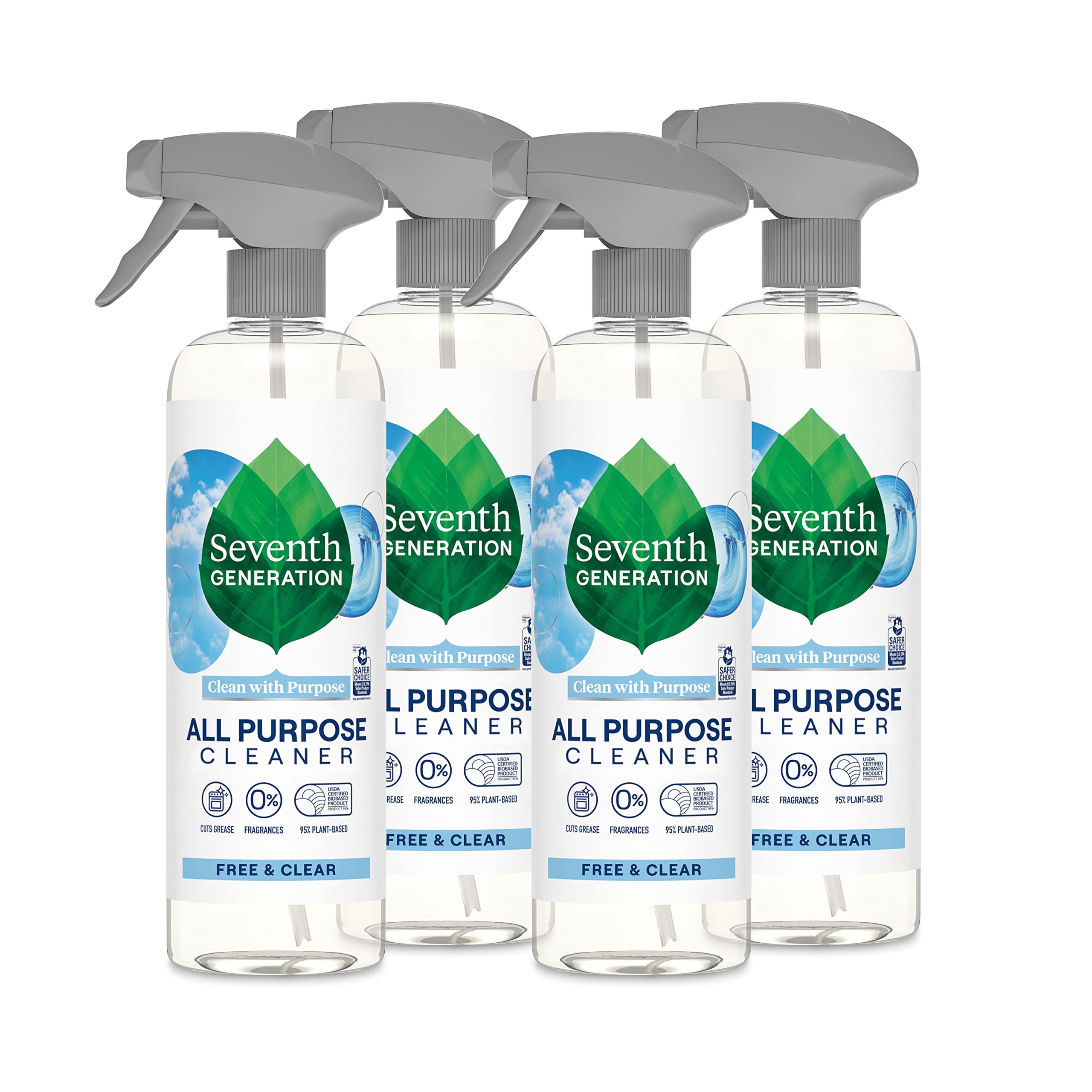 Seventh Generation All Purpose Cleaner, Biodegradable Formula, Free