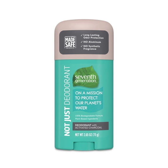 Seventh Generation Aluminum-free Deodorant Activated Charcoal 2.65 OZ