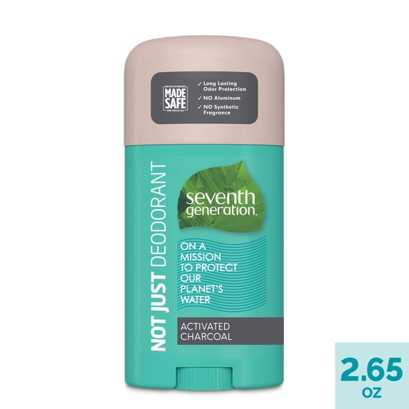Seventh Generation Aluminum-free Deodorant Activated Charcoal 2.65 OZ