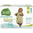 thumbnail image 1 of Seventh Generation Baby Diapers, Size 1, 80 Count, Super Pack, for Sensitive Skin, 1 of 1