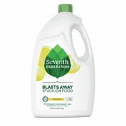 Seventh Generation Dishwasher Detergent Gel, Lemon Scent, 70 oz