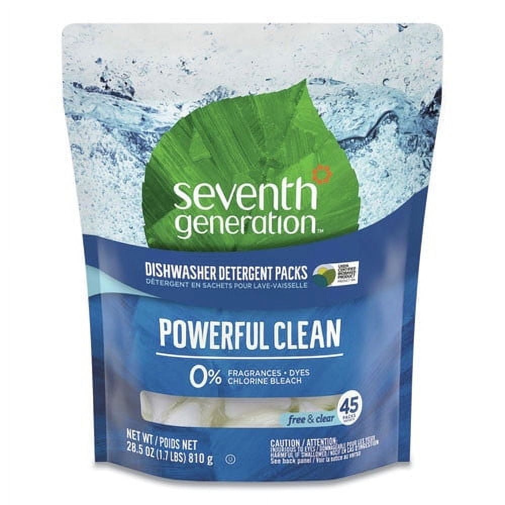 Seventh Generation Clean with Purpose Free and Clear Dishwasher