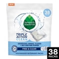 thumbnail image 1 of Seventh Generation Dishwasher Detergent, Fragrance Free, Triple Chamber Detergent Packs, 38ct, 1 of 1