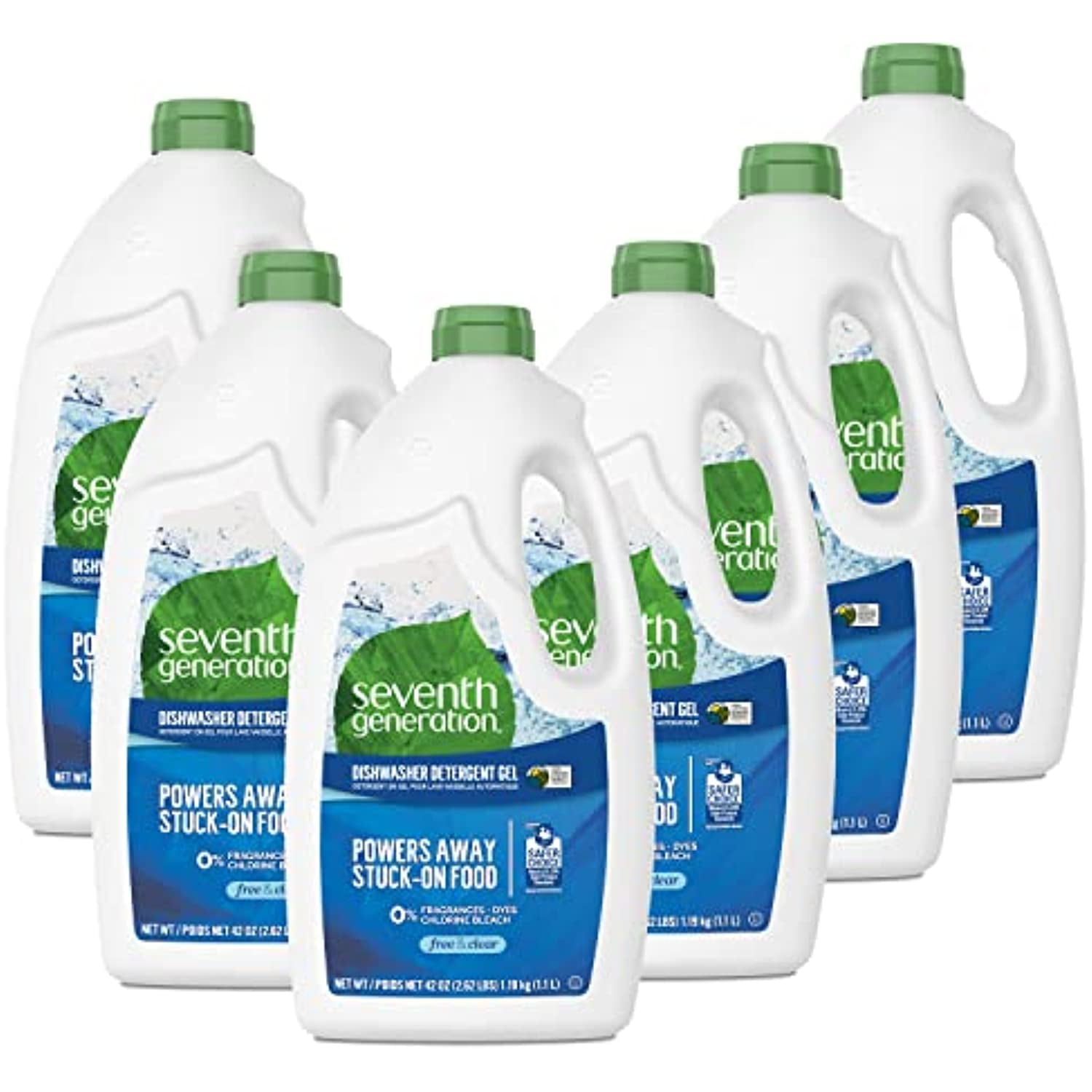 Seventh Generation Dishwasher Detergent Gel With Powerful Citric Acid