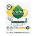 thumbnail image 1 of Seventh Generation Dishwasher Detergent Packs for sparkling dishes Lemon Scent Dishwasher tabs 20 count, 1 of 10
